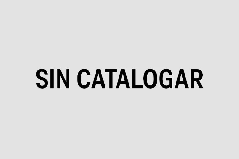 Sin catalogar
